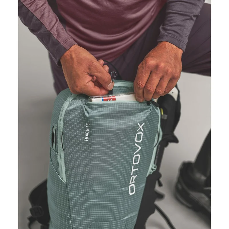 Ortovox Trace 15 Bergrucksack green-acid