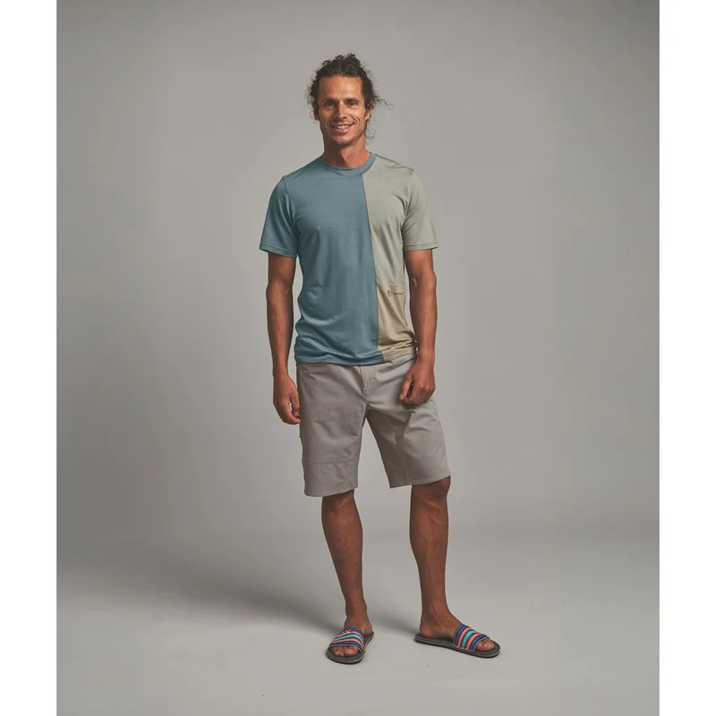 Ortovox Affinity Plus Herren Klettershort blue-nunatak
