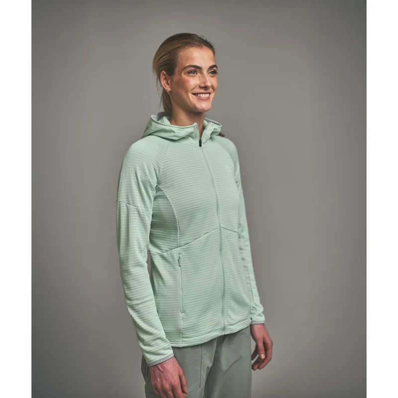 Ortovox Fleece Light Grid Hoody Damen Fleecejacke dawn-rose