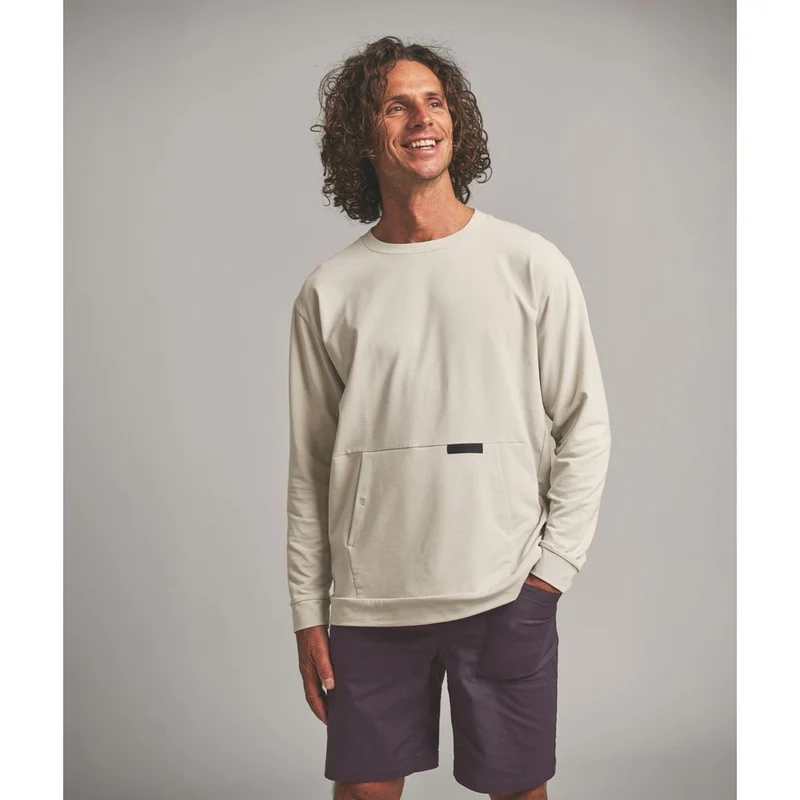 Ortovox Affinity Crew Neck Herren Pullover white-tea