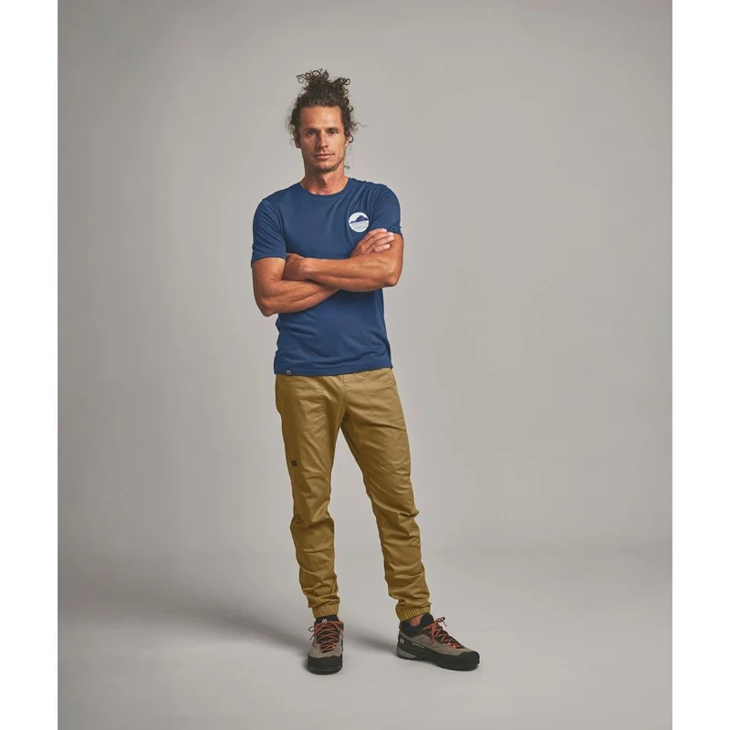 Ortovox 120 Cool Tec Choose Mtn Herren T-Shirt blue-nunatak