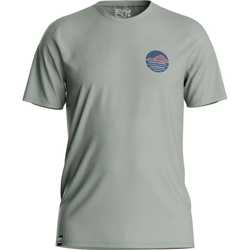 Ortovox 120 Cool Tec Choose Mtn Herren T-Shirt green-sage