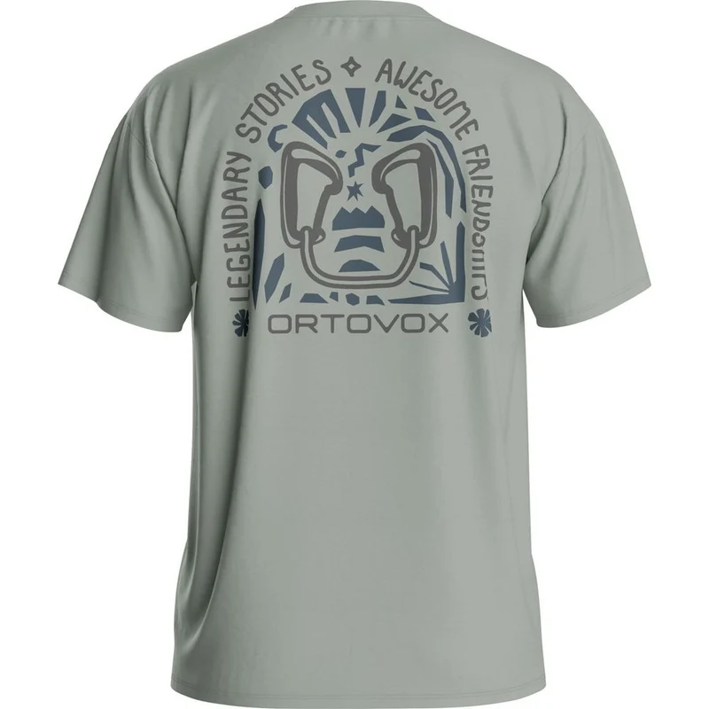 Ortovox 150 Cool Climbing Vibes Herren T-Shirt green-sage