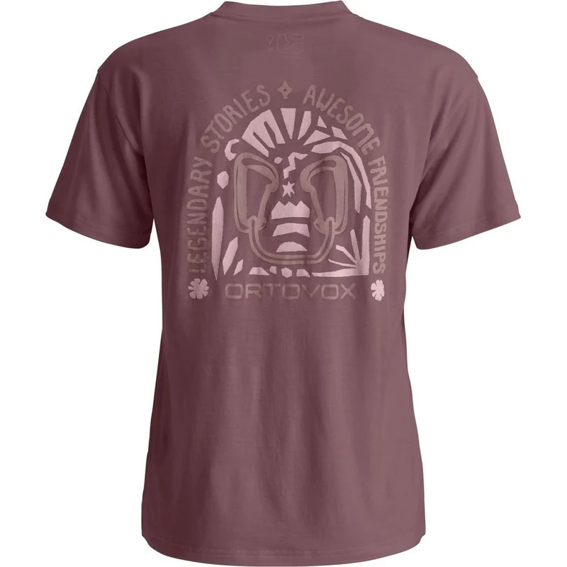 Ortovox 150 Cool Climbing Vibes Damen T-Shirt chestnut