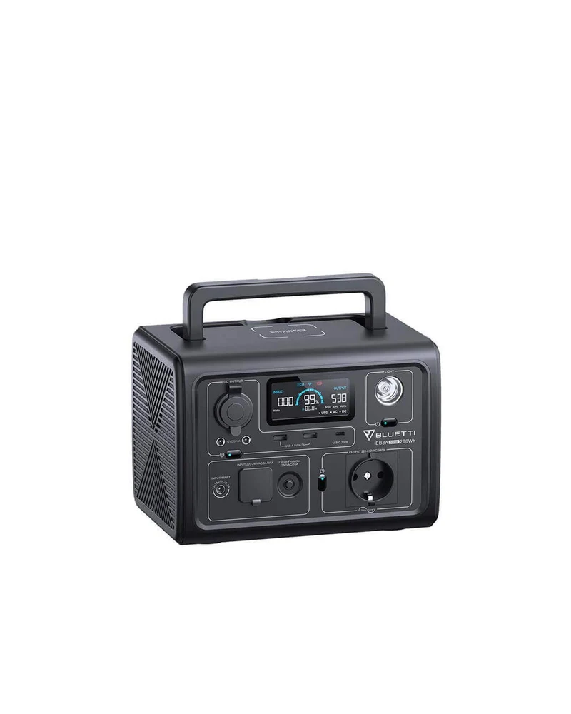 Bluetti EB3A Portable Power Station 268Wh | Shipped in 1 - 2 work days