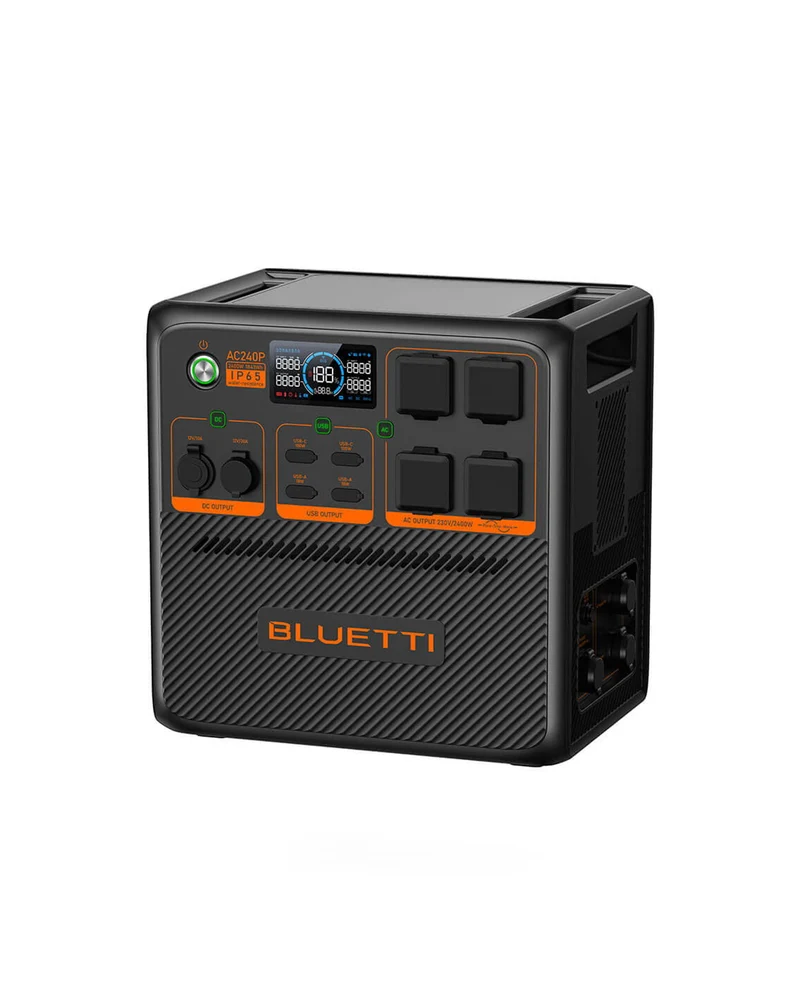 Bluetti AC240P Premium Portable Power Station 1843Wh | Shipped in 1 - 2 work days
