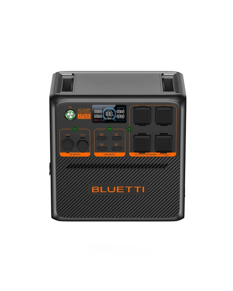 Bluetti AC240P Premium Portable Power Station 1843Wh | Shipped in 1 - 2 work days
