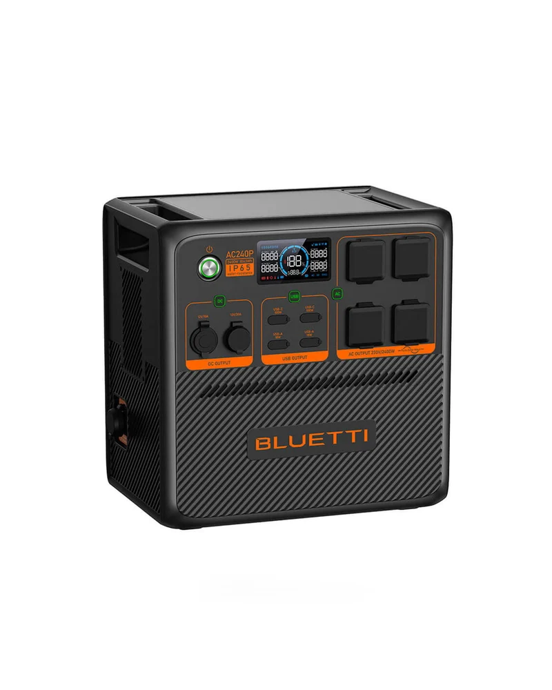 Bluetti AC240P Premium Portable Power Station 1843Wh | Shipped in 1 - 2 work days