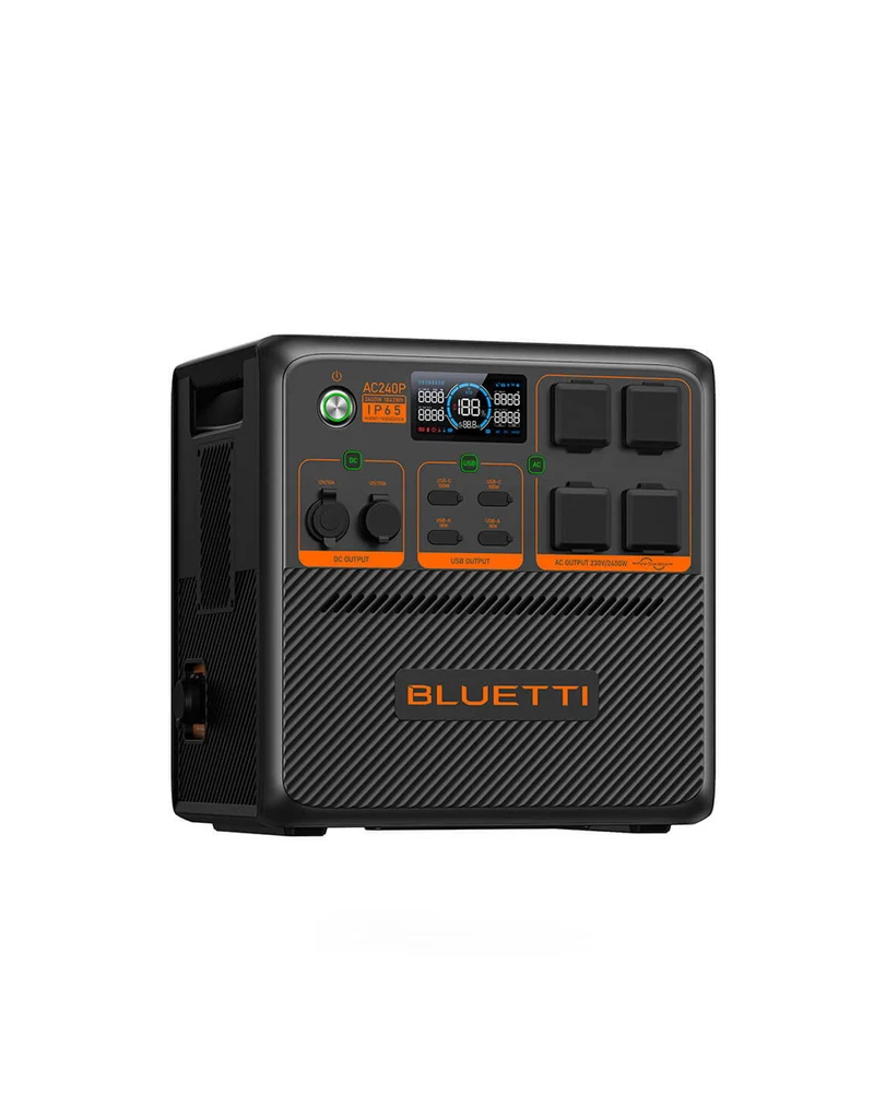Bluetti AC240P Premium Portable Power Station 1843Wh | Shipped in 1 - 2 work days