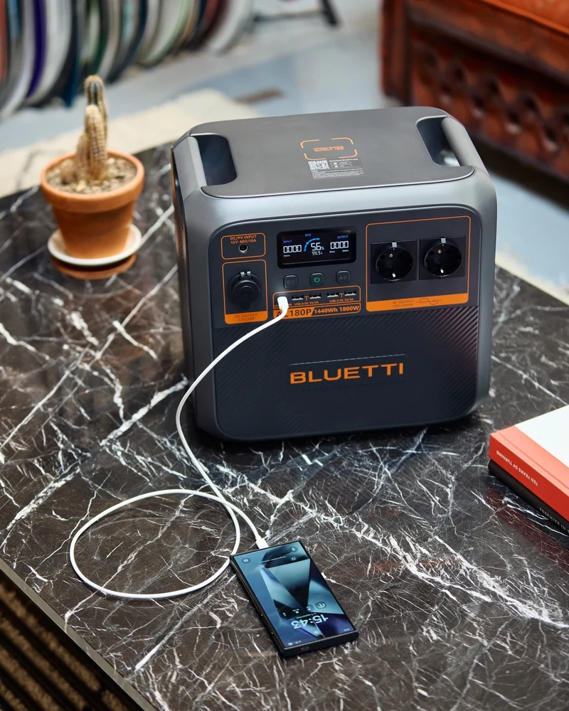 Bluetti AC180P Premium Portable Power Station 1440Wh | Shipped in 1 - 2 work days