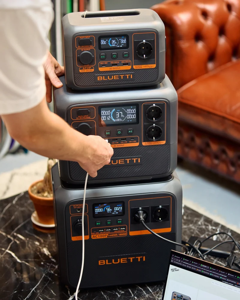 Bluetti AC180P Premium Portable Power Station 1440Wh | Shipped in 1 - 2 work days
