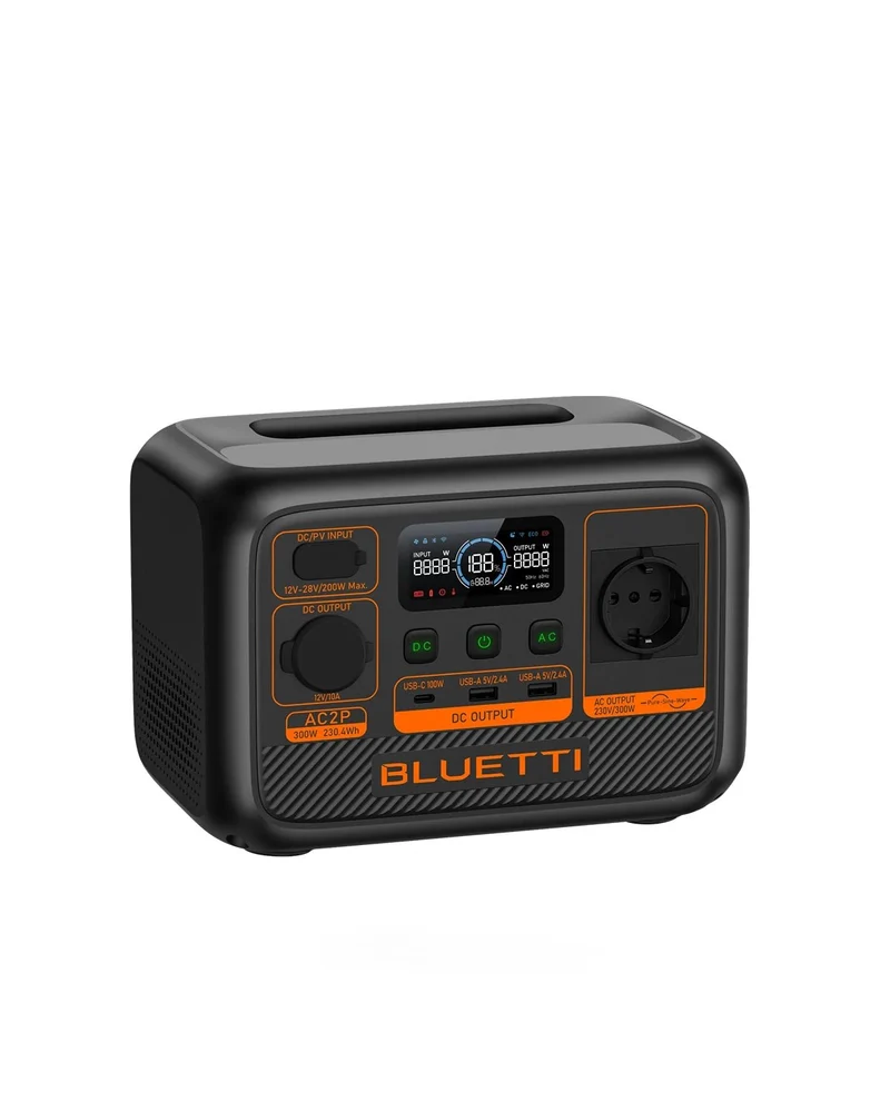 Bluetti AC2P Premium Portable Power Station 230Wh | Shipped in 1 - 2 work days