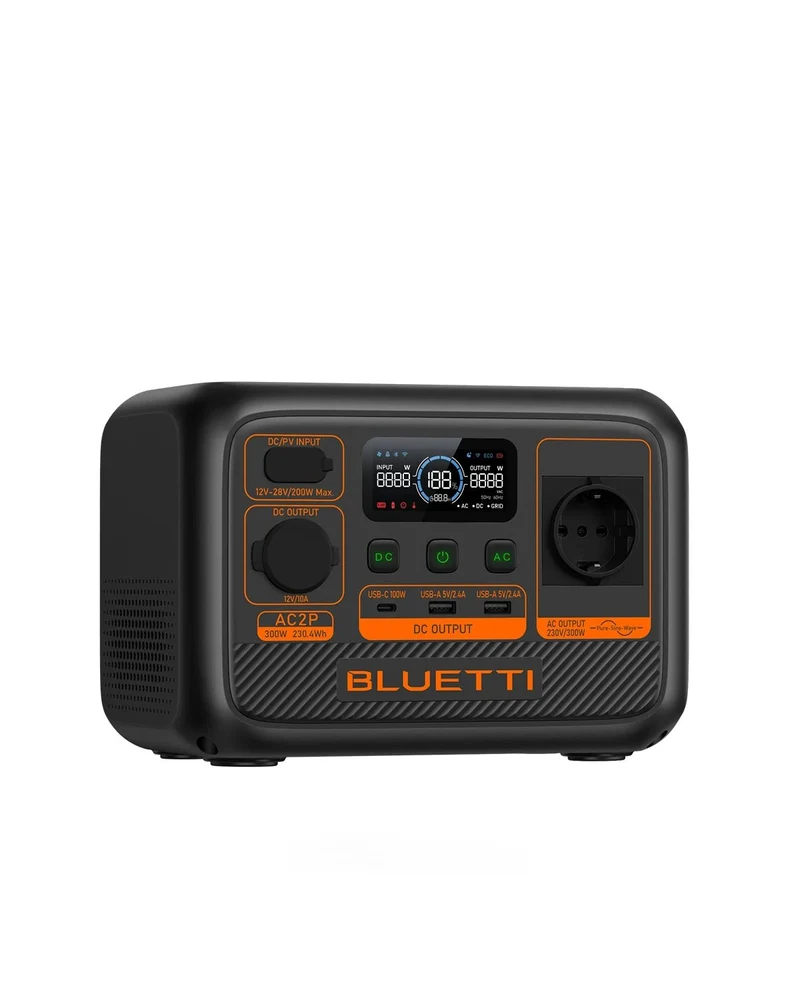 Bluetti AC2P Premium Portable Power Station 230Wh | Shipped in 1 - 2 work days