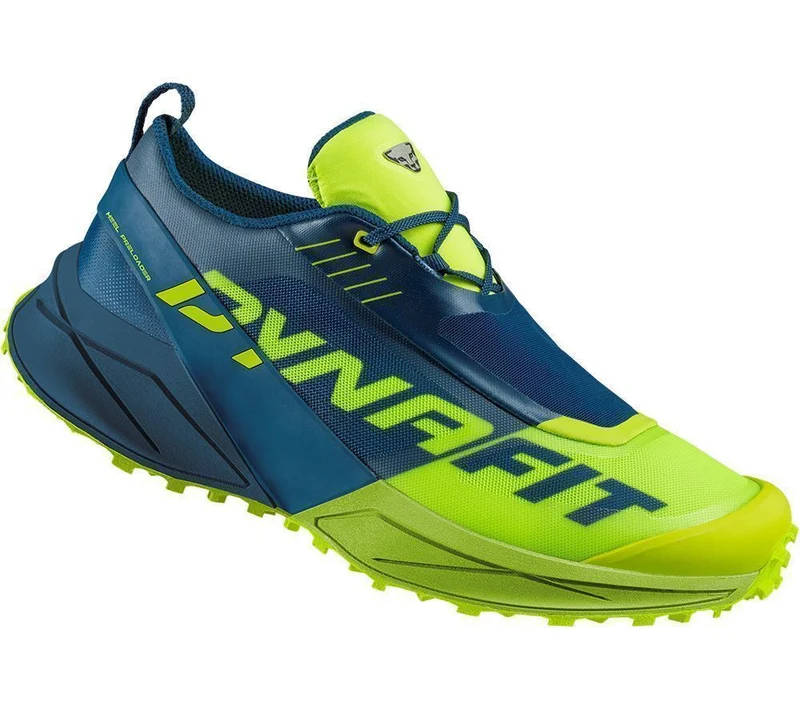 Dynafit Ultra 100 Men Trailrunningschuh Poseidon/Fluo Yellow