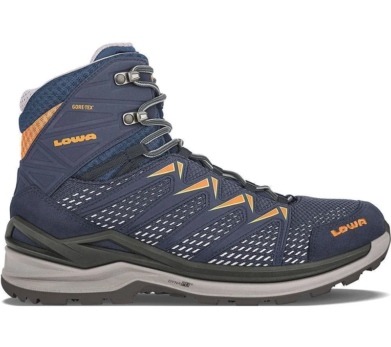 Lowa Innox Pro GTX MID Herren Wanderschuh navy/flame