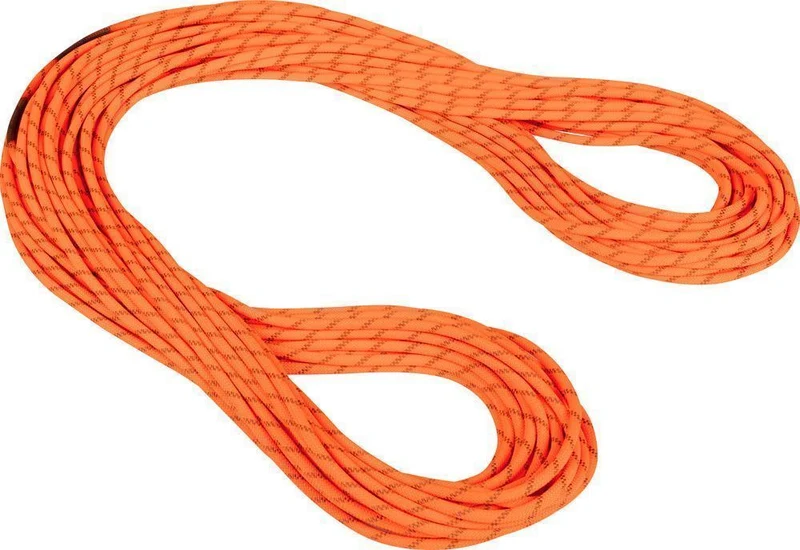 Mammut Alpine Dry 8,0 mm Rope 60 m Kletterseil safety orange-boa