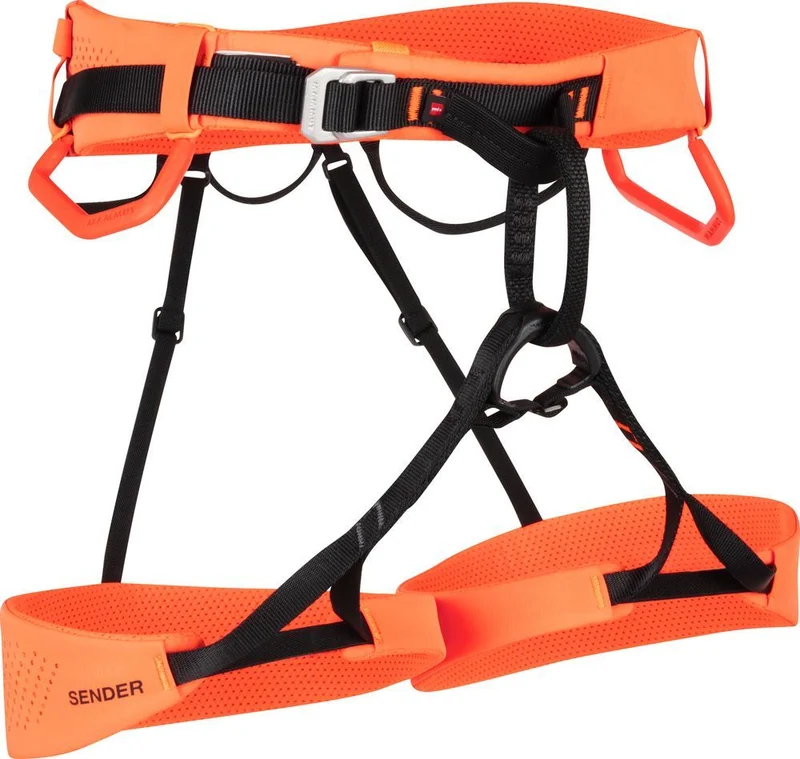 Mammut Sender Harness Klettergurt safety orange