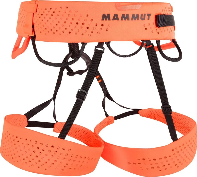 Mammut Sender Harness Klettergurt safety orange