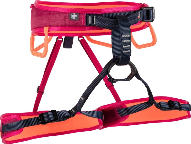 Mammut Ophir Fast Adjust Damen Klettergurt sundown-safety orange