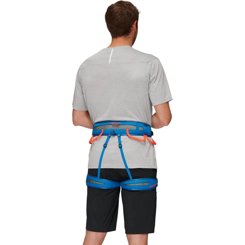 Mammut Ophir Fast Adjust Herren Klettergurt dark gentian-safety orange