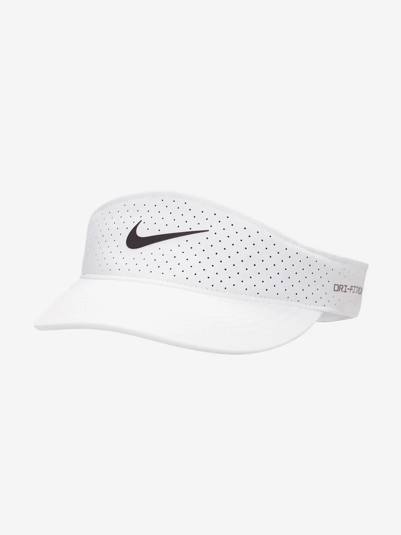 Visiera da tennis bianca Dri fit