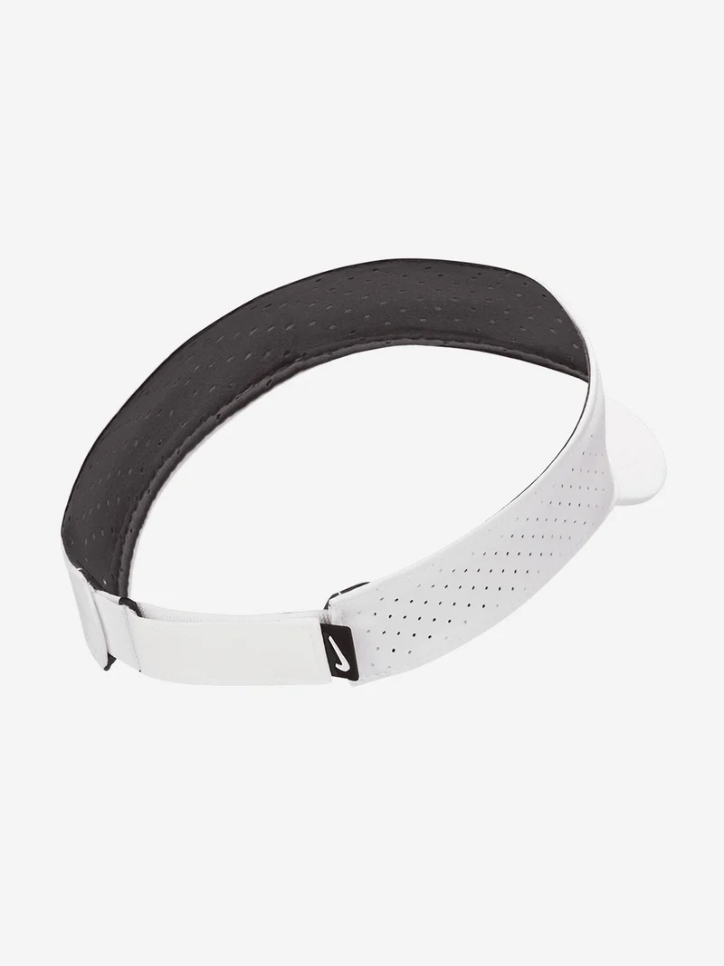 Visiera da tennis bianca Dri fit