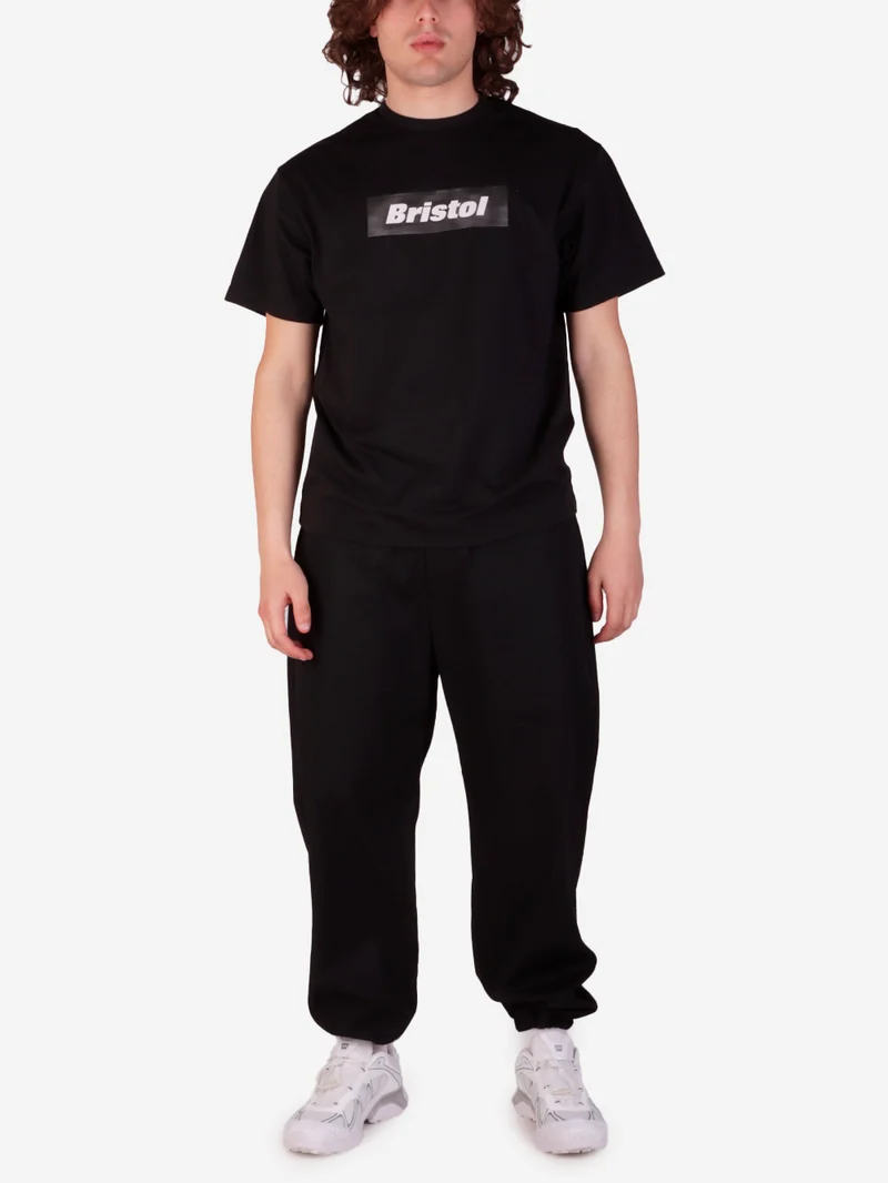 T-shirt nera Speed Camo box logo