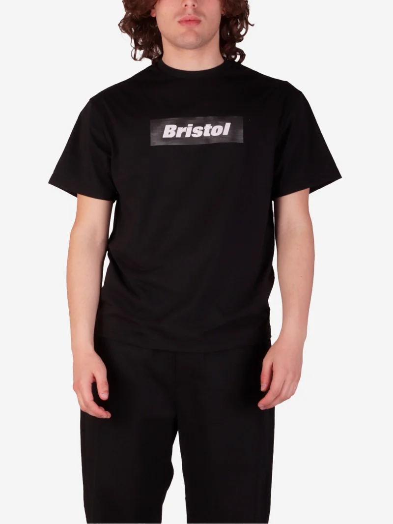T-shirt nera Speed Camo box logo