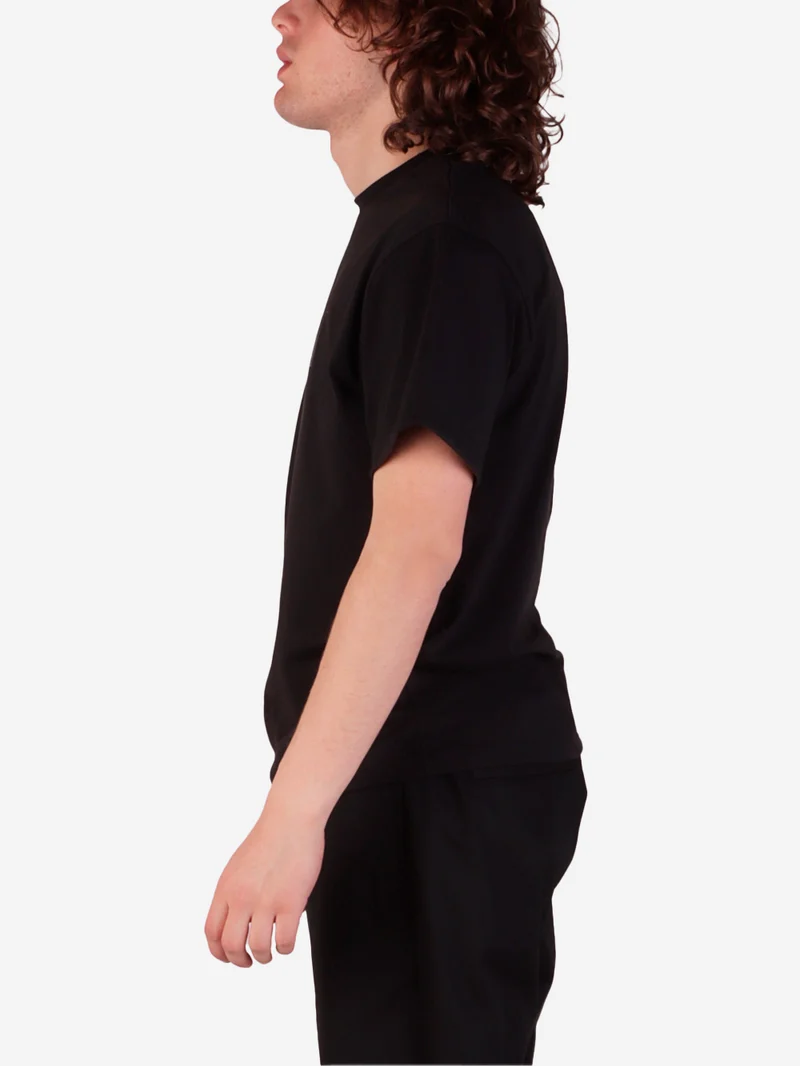 T-shirt nera Speed Camo box logo