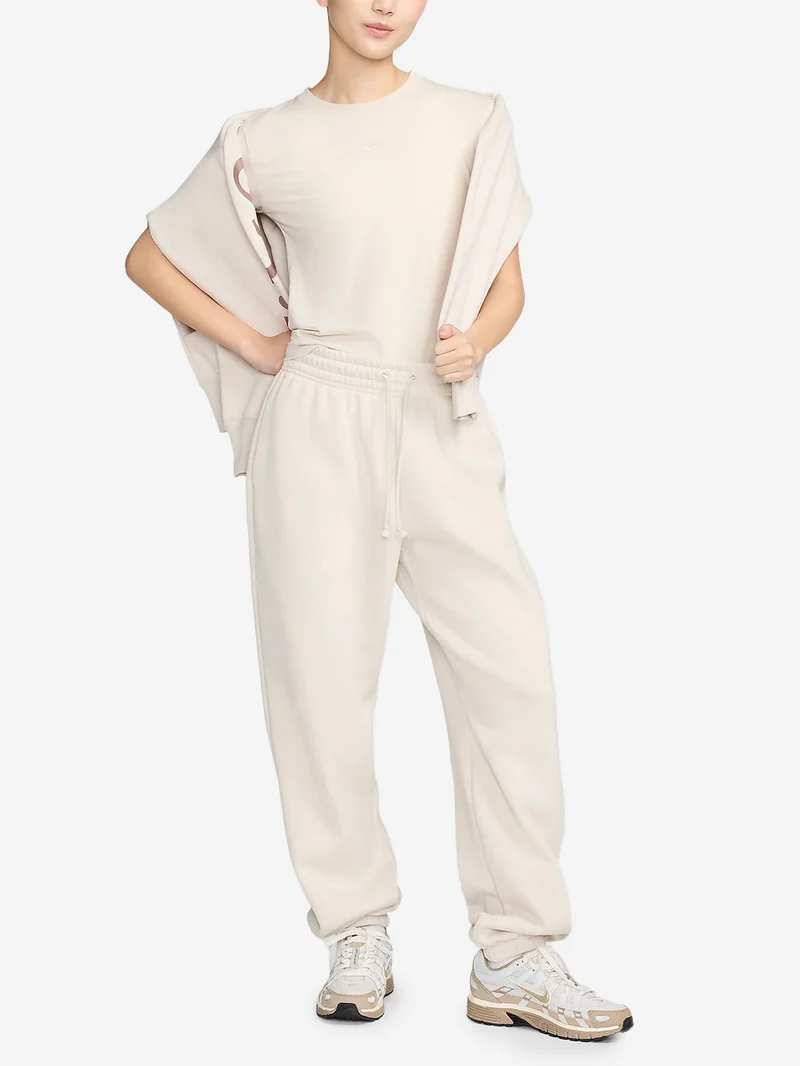 W T-shirt panna Sportswear misto modal