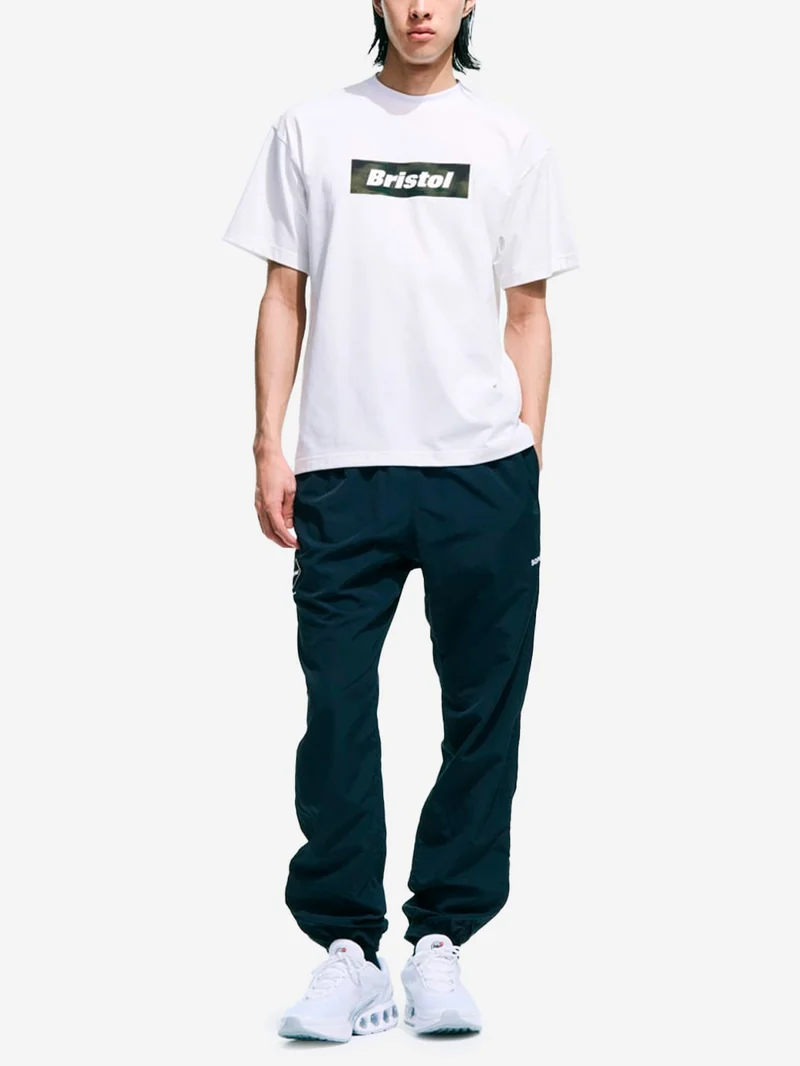T-shirt bianca Speed Camo box logo