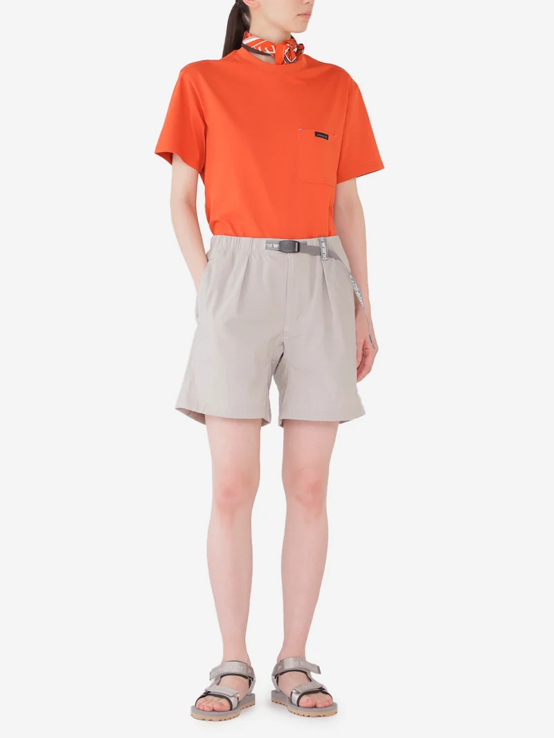 Gramicci x and Wander T-shirt rossa