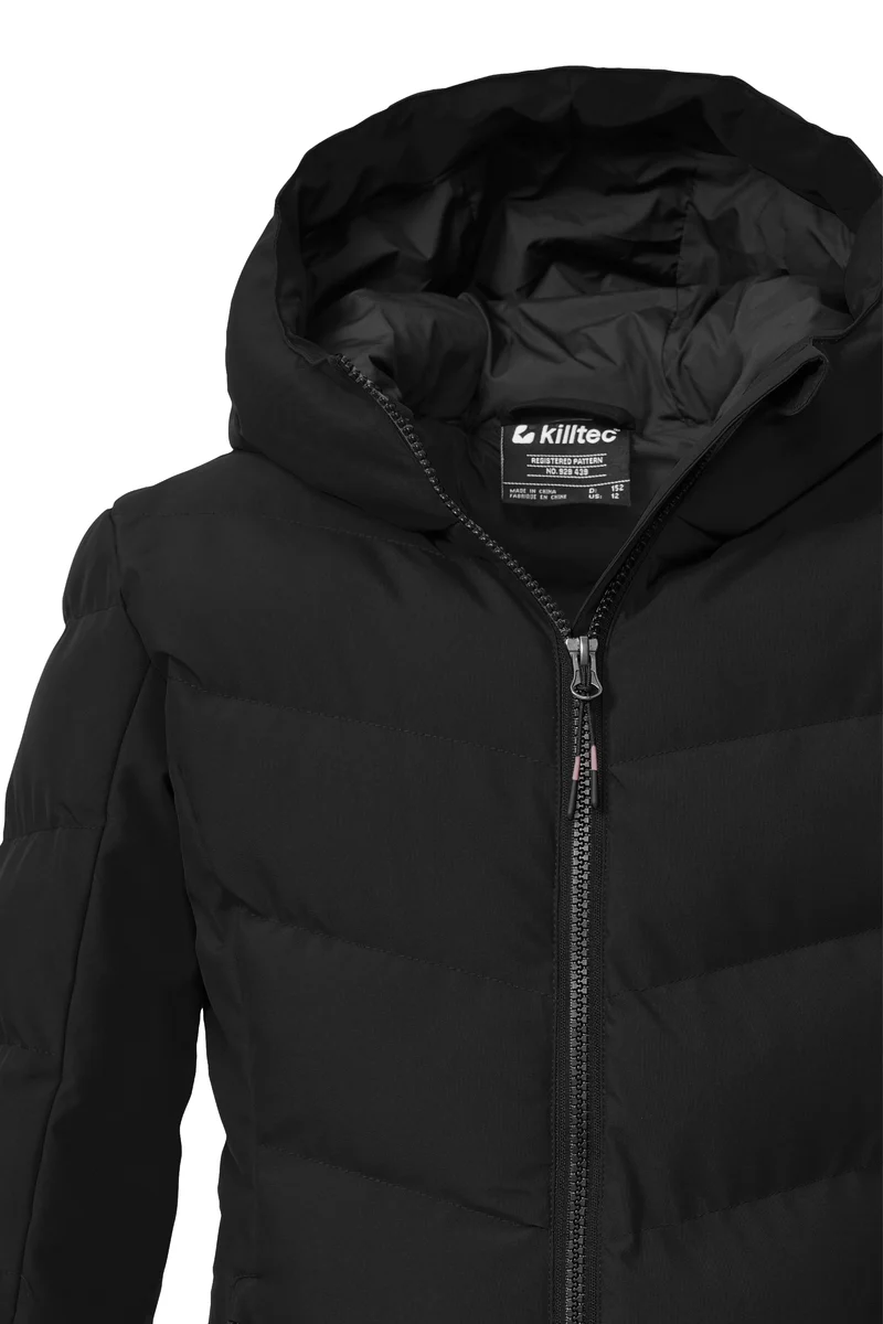 KILLTEC Kinder Funktionsjacke Daunenoptik mit Kapuze