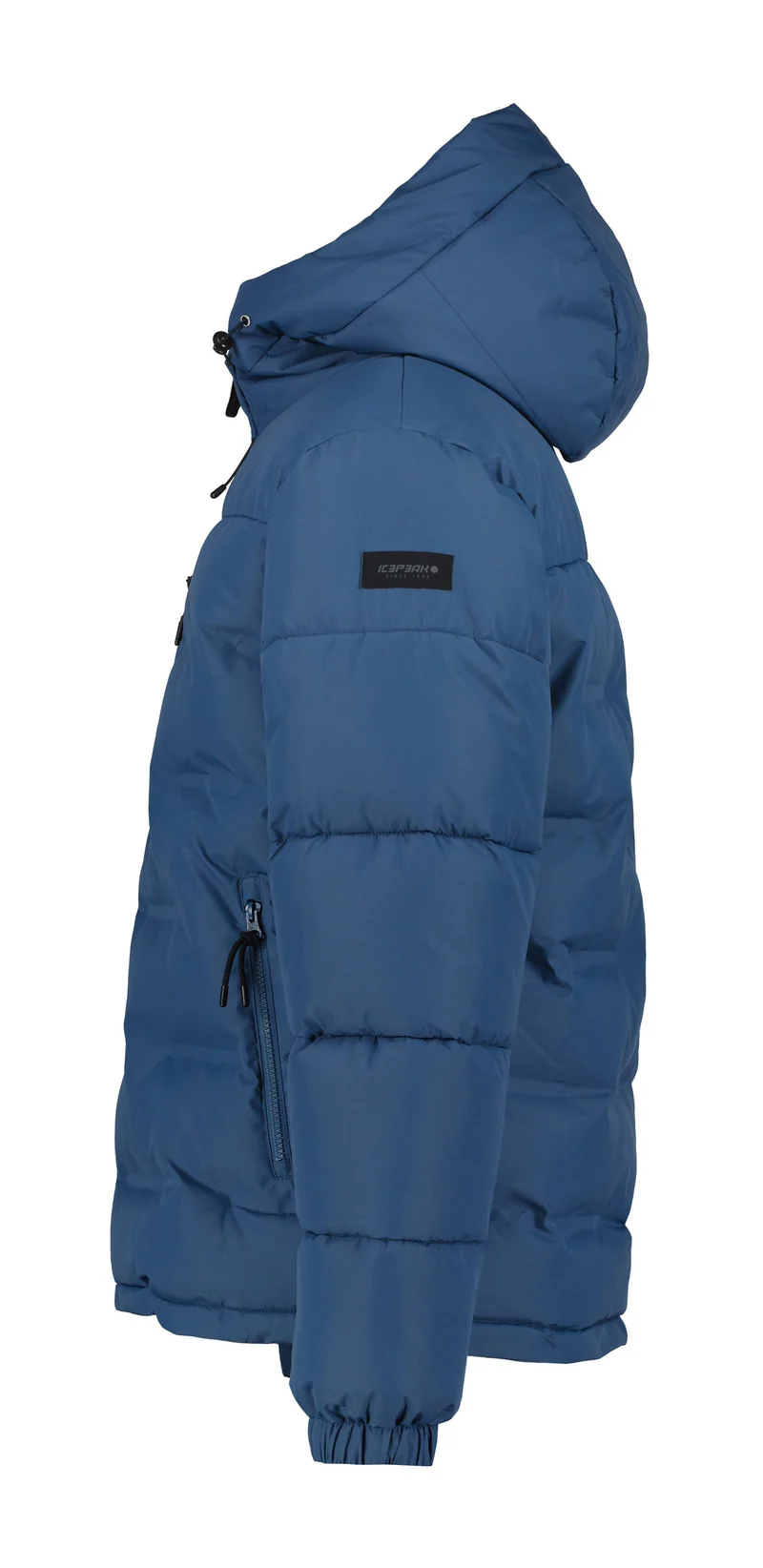 ICEPEAK Herrenjacke Daunenoptik mit Kapuze