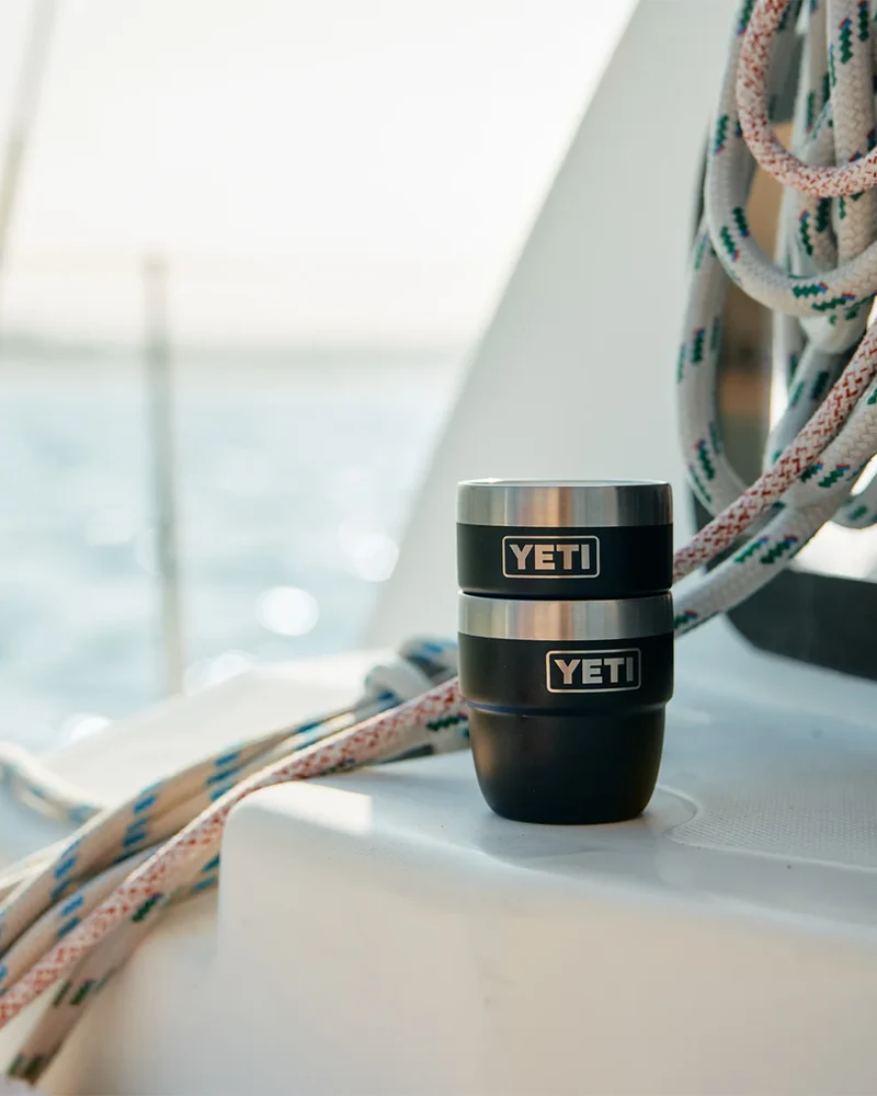 Yeti Rambler 4 Oz Espresso Cup 2 Pack Black [118ml]
