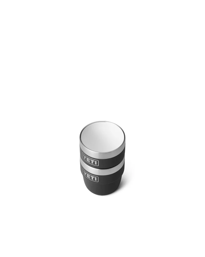 Yeti Rambler 4 Oz Espresso Cup 2 Pack Black [118ml]