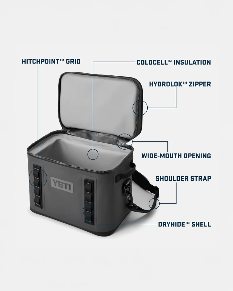 Yeti Hopper Flip 18 Charcoal