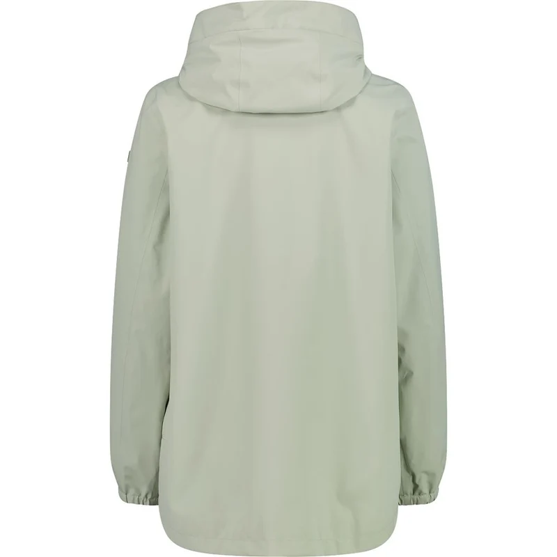 CMP Damen Regenjacke Fix Hood pistacchio