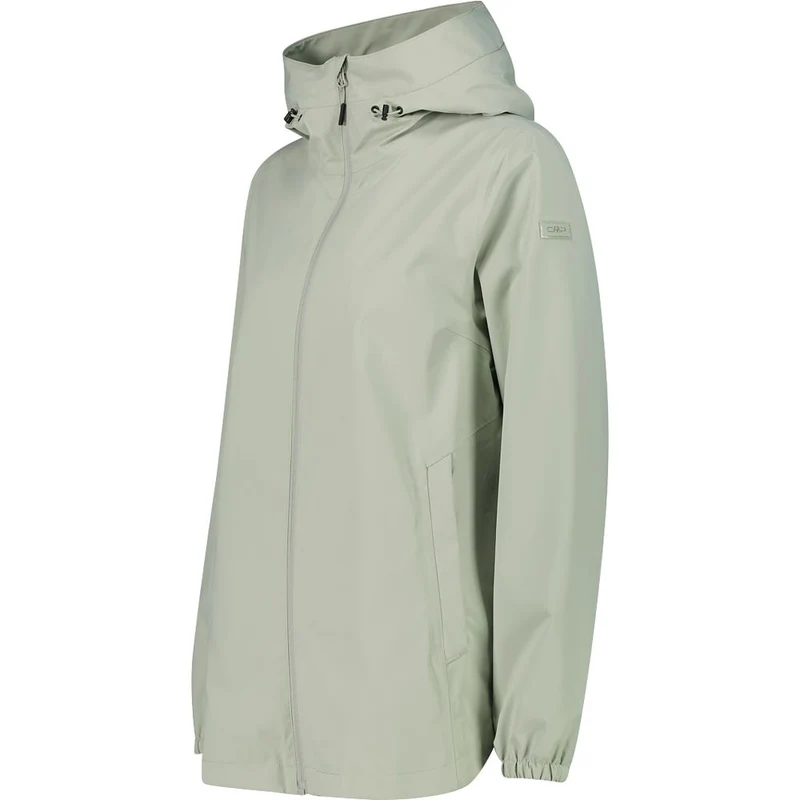 CMP Damen Regenjacke Fix Hood pistacchio