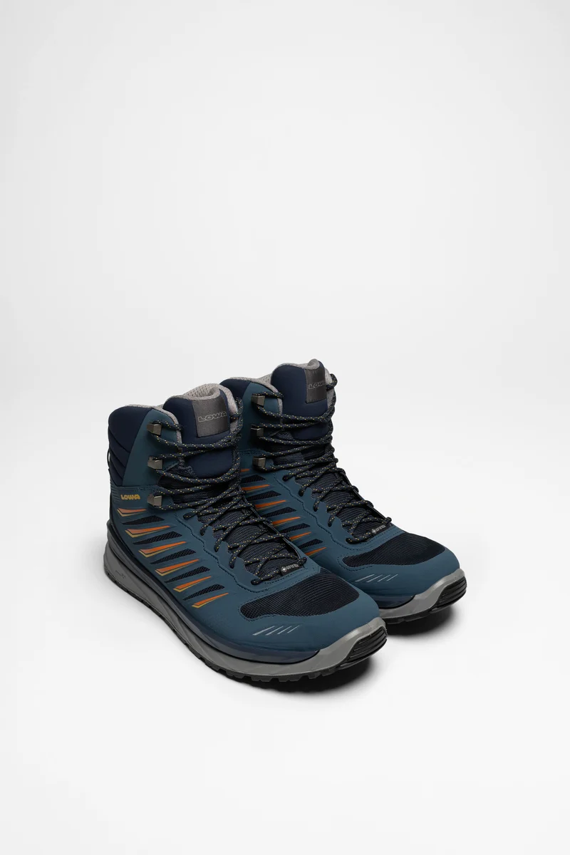 Axos GTX Mid Herren (Stahlblau/Orange)