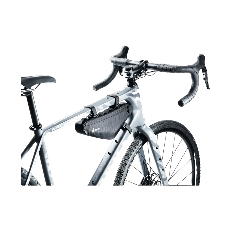 Deuter Triangle Front Bag 1,5 Black, praktische Rahmentasche für Bike-Touren und Alltag