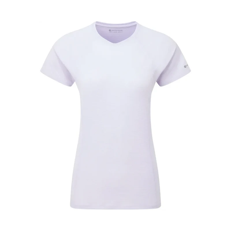 Montane Dart Nano W Violet, ultraleichtes Damen-Funktionsshirt für Bergsport und Outdoor