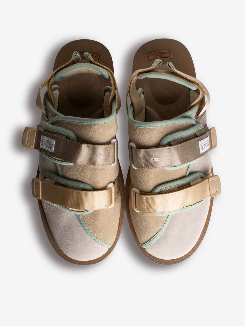 Zavot-Vs by F/CE x Suicoke in beige