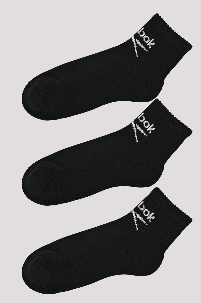 Classic Core Ankle Socks (3 Pair Pack)