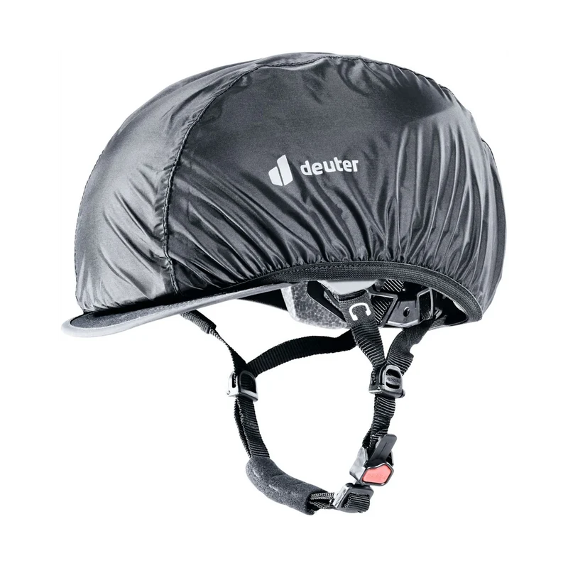 Deuter Helmet Cover Black, praktischer Helmüberzug für Regen und Outdoor