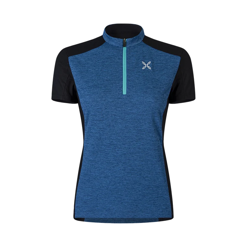 MOUNTAIN ZIP T-SHIRT WOMAN
