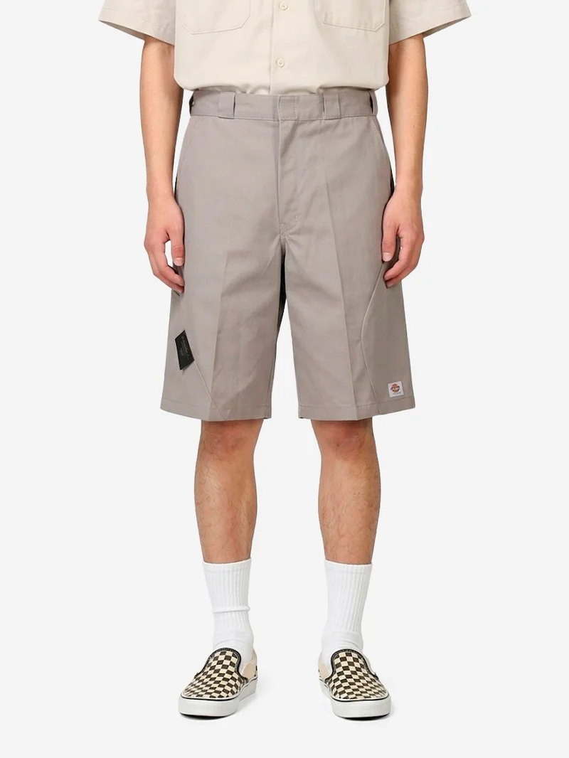 Shorts utility in misto cotone grigi x Dickies