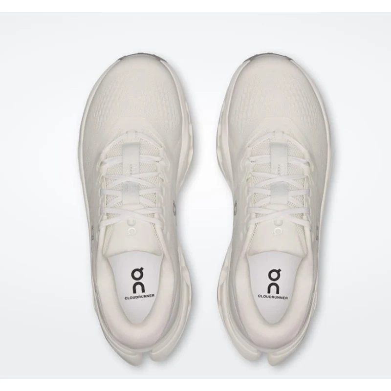 ON Cloudrunner 3 Wide Women white ivory