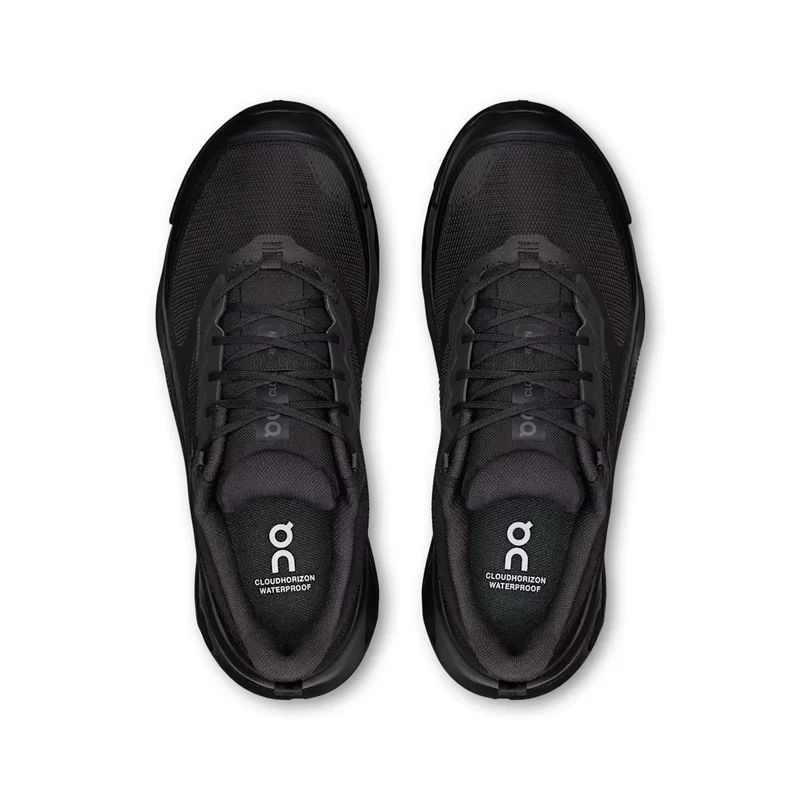 ON Damen Joggingschuhe Cloudhorizon 2 Waterproof Black / BLack