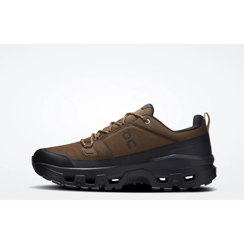 ON Cloudrock Low Waterproof Men earth black